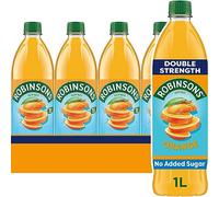 Robinsons Fruit Squash - Low Calorie - Double Strength - Orange, 1 Litre - 12 Count