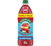 Robinsons Fruit Squash No Added Sugar Summer Fruits 2L
