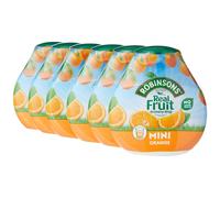 Robinsons Mini - No Added Sugar - Low Calorie - Orange, 6 Count