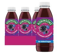 Robinsons RTD Blackberry & Blueberry - 500ml Bottle (Pack of 12)