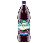 Robinsons Squash Double Concentrate 1.75 litres Apple and Blackcurrant Ref A2 by Robinsons