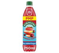 Robinsons Summer Fruits No Added Sugar Squash PMP 750ml