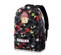 Robl Backpack, Teen Game School Backpack, Rob-lx Children Primary Schoolbag, Children's School Backpack, 17 Inch Large Capacity Travel Rucksack Waterproof Boys Girls Book Bags for Aged 3-12 Years