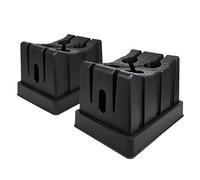 ROBLOCK 11" Adjustable Car Lift Wheel Cradle for Vehicle Maintenance, Storage, Display, All-Around Wheel Cradles with Anti-Slip Texture for Garage, Car Show, Solid Support, Stackable Storage, 2 Pack
