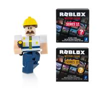 Roblox Action Collection - Mall Tycoon: Mall Cop Marty + Two Mystery Figure Bundle [Includes 3 Exclusive Virtual Items]
