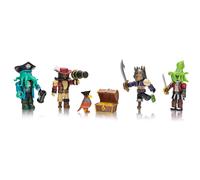 Roblox Action Collection - Pirate Showdown Four Figure Pack [Includes Exclusive Virtual Item]