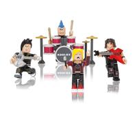 Roblox Action Collection - Punk Rockers Four Figure Pack [Includes Exclusive Virtual Item]