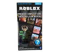 Roblox Deluxe Mystery Pack Action Figure Series 1 - Includes Exclusive Virtual Item (Choose Figure) (Emergency Team Medical)