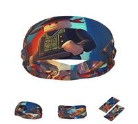 roblox Moisture Wicking Sweatband for Sports Workouts Comfortable Fit Headband for Athletes and Fitness Enthusiasts Durable Wristband for Outdoor Activities