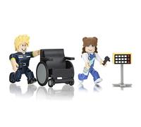 Roblox ROB0635 Action Collection: Game Pack-Brookhaven: St. Luke's Hospital [Includes Exclusive Virtual Item], Multi, 2.54 x 1.27 x 7.62 cm