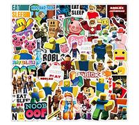 Roblox Stickers 50 Pcs Vinyl Waterproof Stickers for Laptop,Bumper,Water Bottles,Computer,Phone,Hard hat,Car Stickers and Decals