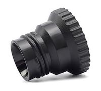 ROBMNE 1 PCS CO2 Quick Connect Adapter for Soda Water Maker, Compatible with Terra Soda Maker, Black Plastic Adapter