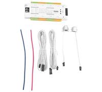 ROBMNE 1Set LED Motion Sensor Light Strip Stair 32 Channel Dimming Light 12V/24V Flexible LED Strip White