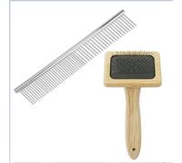 ROBMNE 2 Pack Macrame Fringe Comb Set Stainless Steel Comb Tapestry Weaving Comb for Making Knitting Cord Rope Macrame Plant Hangers Wall Hangings