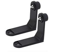 ROBMNE 2Pcs Magnetic L-Bracket for 2 Lines -Level 1/4' Thread Universal Super Strong Iron Magnet Adsorption Stand