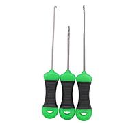 ROBMNE 3Pcs Kit Outdoor Fishing Bait Needles Rigging Tool For Rig Boilie Terminals for Rig Making Carp Fishing Tool Accessories