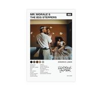 Robnik Kendrick Lamar Mr. Morale & The Big Steppers Album Cover Canvas Poster Rap Aesthetic Wall Art for Bedroom Living Room Dorm Decoration Gift Unframed 30 x 45 cm