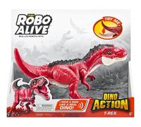 ROBO ALIVE Dino Action T-Rex, Battery Powered Robotic Toy, Realistic Dinosaur Movement (T-Rex)