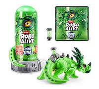 Robo Alive Dino DNA by ZURU, Light-Up DNA Helix Spine. Ages 3+ (Styracosaurus)