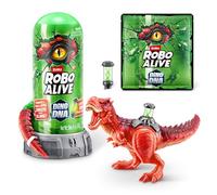 Robo Alive Dino DNA by ZURU, Light-Up DNA Helix Spine. Ages 3+ (T-Rex), moyen ou moyen-grand