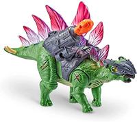 Robo Alive Dino Wars Raptor Toy, Robotic Toy, Realistic Dinosaur Movement, Battle Armor (Stegosaurus), Assorted Designs and Colours