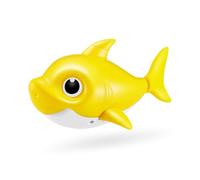 Robo Alive Junior Baby Shark Water-Activated Sing and Swim Bath Toy for Preschoolers by ZURU (Yellow, Baby Shark)
