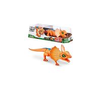 Robo Alive Lurking Lizard Series 3 (Orange) Light Up Toy, Battery-Powered Robotic Toy, Realistic Movements, Toy Lizard