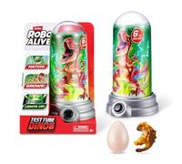 Robo Alive Test Tube Dinos Series 1 - Ankylosaurus - Mini Dinosaur Science Toy