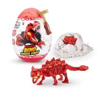 ROBO ALIVE Volcano Dino Fossil Find Ankylosaurusby ZURU Boys 4-8 Dig and Discover, STEM -Excavate Prehistoric Fossils, Educational Toys, Great Science Kit Gift (Ankylosaurus)