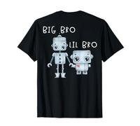 Robo Boy For Lil Bro Big Bro Matching Brother ART ON BACK T-Shirt