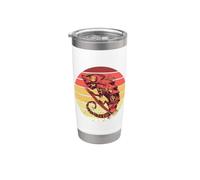 Robo Chameleon Reptile Lizard Lover Reptile Zoo Keeper Stainless Steel Insulated Tumbler