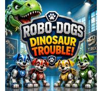 Robo-Dogs Dinosaur Trouble: A Robot Dog & Dinosaur Adventure for Kids Ages 3-6 (Robo-Dogs Rescue Squad)