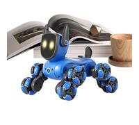Robo Pet Toy, Remote Control Dog Bot, Music Movement with Gesture Control System, High Strength Material Build, Futuristic Play Design Toy, Gift Use for Children and Birthday Fun