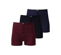 ROBO SPORTS Men's Boxer Shorts, Underpants Cotton Rich Button Fly High Impact Underwear for Men Stretchy Briefs Comfy Trunks 3 & 6 Pack
