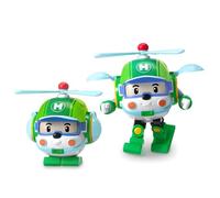 Robocar Poli POLI/83169 Jouet De Premier Age Robocar VÃhicule Transformable HÃli Robots, Green, White