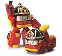 Robocar Poli Silverlit Roy Figure, Transforming Figure, Robot or Car, 10 cm, Age 3 Children's Series