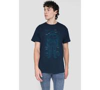 Robocop Schematic T Shirt, Navy Other Navy XXL