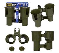 RoboCup Cup Holder For Drinks Fishing Rod Pole Boat Beach Chair Golf Cart Wheelchair Walker Drum Sticks Microphone Olive