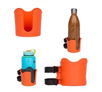 ROBOCUP Plus, (Orange), Add-On Accessory XL Extension Cup Holder, Larger Drink Capacity, Perfect for Boats, Golf Carts, Walkers, Wheelchairs and Work. Made in USA (Includes 1)