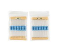 RoboRider Labs 230PCS 2W Resistor Assortment Kit - 23 Values from 22Ω to 1MΩ - High Power Metal Film Resistors for Electronics, Robotics & STEM Prototyping