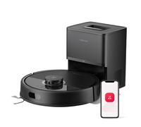 roborock Q7 L5+ Robot Vacuum Cleaner, Self-Emptying, 8,000Pa Suction, Dual Anti-Tangle System, APP-Controlled Mopping, Electronic Water Tank, PreciSense LiDAR Navigation, Ideal for Pet Hair, Black