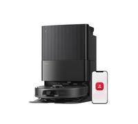 roborock Qrevo S5V Robot Vacuum Cleaner with Mop, FlexiArm Edge Mopping, 12,000Pa Suction, Dual Zero-Tangle System, Smart Obstacle Avoidance, 10mm Mop Lifting, All-in-One Dock, Black