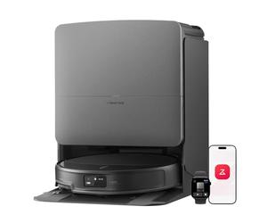 roborock Saros 20 Robot Vacuum Cleaner with Mop, 36,000 Pa Suction, 3.46 in Double-Layer Threshold, Zero-Tangling, Ultra-slim, StarSight Autonomous 2.0, DirTect Technology, 100°C Hot-Water Care