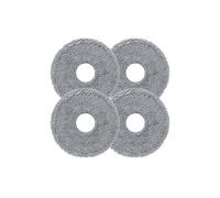 roborock Washable Mop Cloths 4 Pack | Compatible with Saros 20, Saros 20 Set, Saros 20 Neo, Qrevo Edge 2 Robotic Vacuums. Washable and Reusable