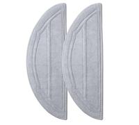 roborock Washable Vacuum Mop Cloths, Compatible Q10 S5/Q10 S5+ Robotic Vacuums, Washable and Reusable Soft Mopping Pad Replacement Accessories - 2 Pcs