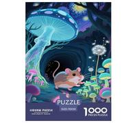 Roborovski Hamster 1000 Pieces Portable Jigsaw Puzzle Age 3+ Quirky, Abstract Design, Home Decoration, Educational, Challenging 70x50cm/1000pcs