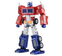 Robosen Elite Optimus Prime - Auto-Converting G1-Inspired Transformer Robot, Voice & App Controlled, 27 Servo Motors, 39 Voice Commands, 125+ Sound Effects, Programmable (Block/Manual/PC), 16″
