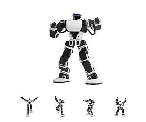 Robosen Interstellar Scout K1 Series - Next-Gen Family Entertainment Robot, Voice-Controlled, Programmable Bipedal Humanoid with Manual and Block-Based Programming, Lightweight and Portable