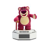 Robosen Mini Robot - Toy Story Lotso | Interactive Smart Toy with Voice, Motion & Strawberry Scent | Official Disney Pixar Collectible | Soft Flocked Finish, Rechargeable Battery