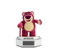 Robosen Mini Robot - Toy Story Lotso | Interactive Smart Toy with Voice, Motion & Strawberry Scent | Official Disney Pixar Collectible | Soft Flocked Finish, Rechargeable Battery